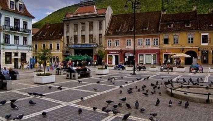 Brasovul, Inima Romaniai